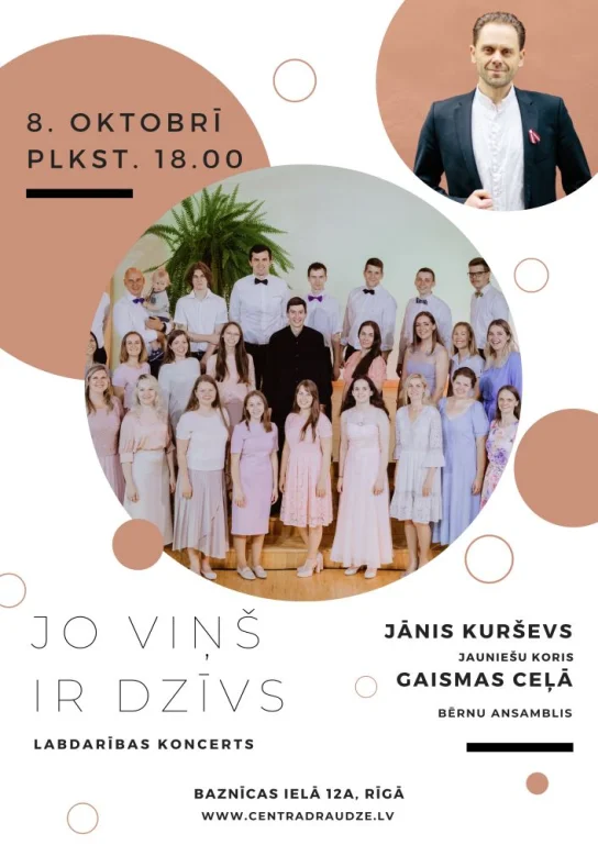 Labdarības koncerts "Jo Viņš ir dzīvs"