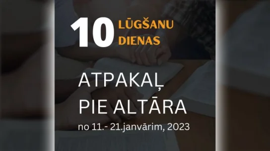 10 lūgšanu dienas no 11. - 21. janvārim