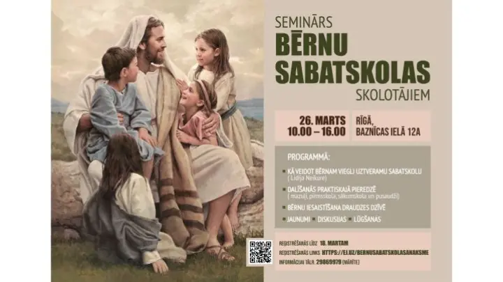 Seminārs bērnu sabatskolas skolotājiem