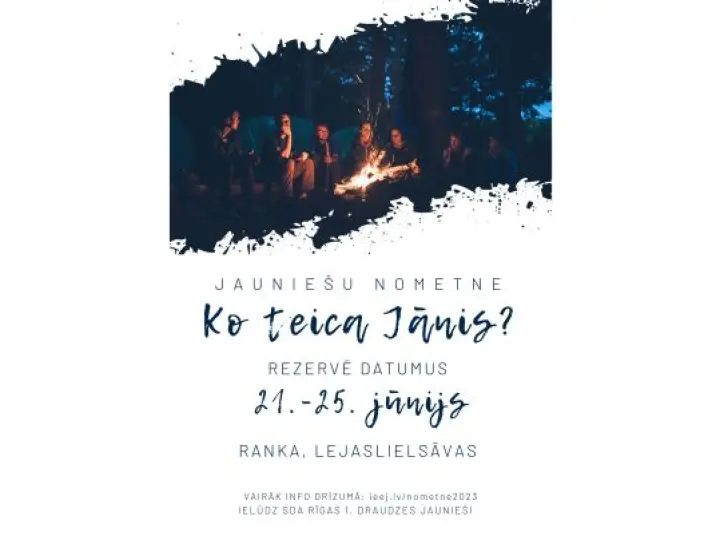 Jauniešu nometne "Ko teica Jānis"