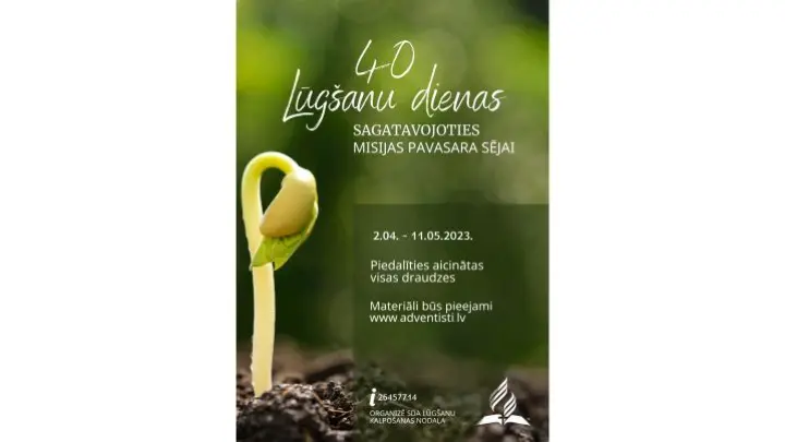 Misijas pavasara aicinājums