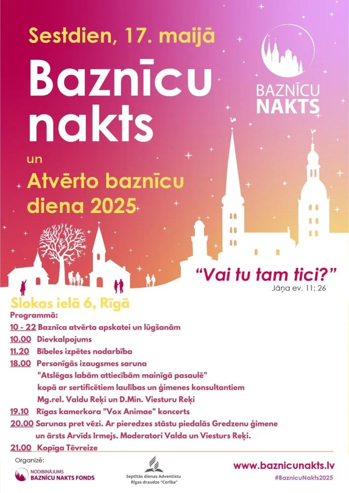 Baznīcu nakts draudzē "Cerība"
