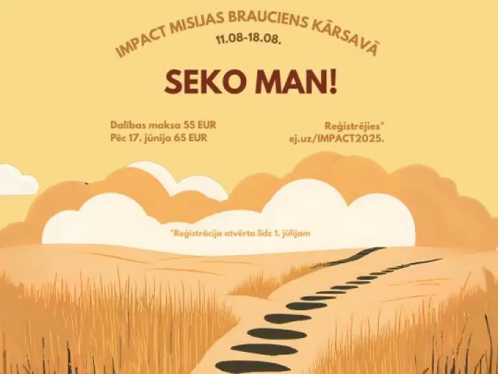 Evaņģelizācijas nometne IMPACT 2025