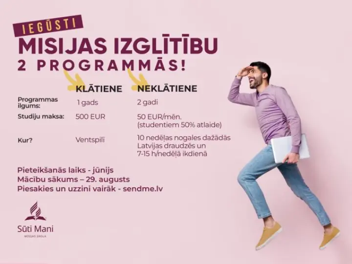 Iegūsti Misijas izglītību!