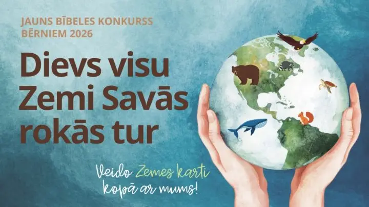 Jauns Bībeles konkurss bērniem 2026