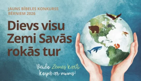 Jauns Bībeles konkurss bērniem 2026