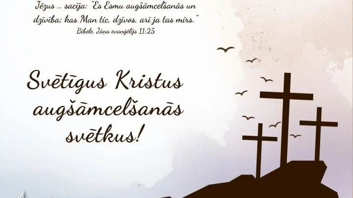 Sveiciens Kristus augšāmcelšanās svētkos