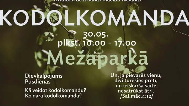 Draudžu dēstīšanas mācību tikšanās