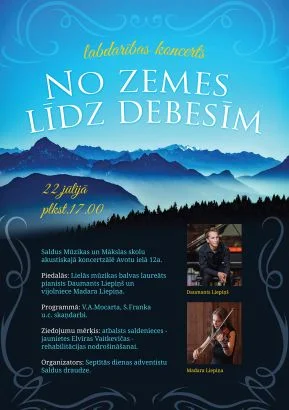 Labdarības koncerts "No Zemes līdz Debesīm"