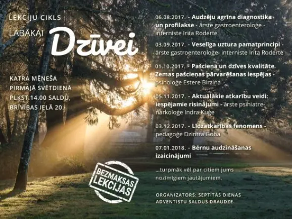 Lekciju cikls "Labākai dzīvei"